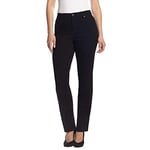 Gloria Vanderbilt Women's Amanda Classic Tapered Jean, Black, Large