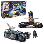 DC BATMAN - Ultimate Batmobile Transformable + Figurine Batman 10 Cm - Batman Figurine Articulée - Revivez Les Aventures De Batman Ou Créez Vos Propres Combats - Jouet Enfant 4 Ans Et +