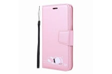 Hsmy Coque et étui téléphone mobile Etui cuir motif chat pour samsung galaxy s10e - rose