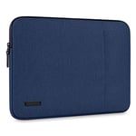 CAISON 15.6-16 inch Laptop Sleeve Waterproof Shockproof Protective Case Gaming Notebook Bag for HP Victus 15 Pavilion 16, Lenovo LOQ 15, Dell Inspiron 16, MSI Summit Raider Pulse 16, Navy Blue