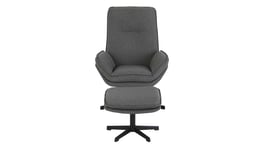 Fauteuil relax TONIO coloris gris