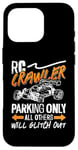 iPhone 16 Pro RC Crawler Parking Only Loves Remote Control RC Model Racing Case