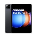 Xiaomi Tablette Pad 6S Pro 3K 12.4” 144Hz, 256Go/8Go RAM, Snapdragon@8 Gen 2 3.19GHz, 10 000 mAh 120W, Noir(Version Française + 2 Ans de Garantie)