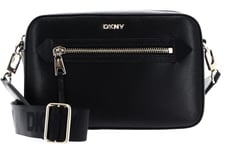 DKNY Women Bryant Ave Camera Bag Handbag, Blk/Gold, Small