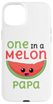 Coque pour iPhone 15 Plus One in a Melon Party Papa Group assorti pour premier anniversaire