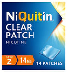 NiQuitin Clear Patch 14mg - 14 Patches - Step 2