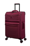 it luggage Precursor 28" Softside Checked 8 Wheel Expandable Spinner, Dark Red, 28", Precursor 28" Softside Checked 8 Wheel Expandable Spinner