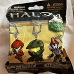 3 x Halo 5 Guardians Backpack Hanger 3D Blind Bag Retired Xbox Sealed Gaming New