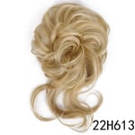 Women Messy Bun Curly Scrunchie Hair Elastic Band Chignon Hair Donut Hair Pieces