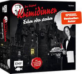 SCM Hériter ou Mourir – Le Jeu Officiel du Krimidinner® Original : Un Jeu de société Noir Corbeau pour 2 à 6 âmes courageuses à partir de 12 Ans