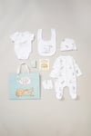 Guess How Much I Love You Baby Unisex 6PC Hanging Gift Set - White - Size 3-6M