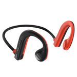 Benledning Trådlösa hörlurar HIFI Headset Uppgradering Bluetooth 5.2 Stödkort Stereo hörlurar Orange Orange