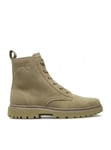 Calvin Klein Jeans Homme EVA Boot Mid Laceup Iconic Dress YM0YM01070 Bottes, Beige (Triple Savannah Tan), 40.5 EU