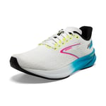 BROOKS Femme Hyperion Sneaker, White Blue Pink, 44.5 EU