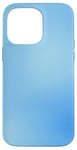 Coque pour iPhone 14 Pro Max Bleu minimaliste