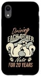 Coque pour iPhone XR 20th 20-Years Wedding Anniversary Funny Couple For Him Her