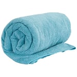 Trespass Wringin, Bluebottle, Soft Quick Drying Microfibre Towel with Mesh Bag 135cm x 70cm, Blue