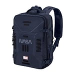 NASA Spaceship-Sac à Dos Mercury Voyage Cabine Avion 40x20x25cm, Bleu Foncé, Capacité 20 L