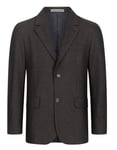 Lacoste VH9582 Stretch Woolen Dogtooth Blazer Jacket Grey Small uk 38 eu 48