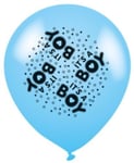 8 X I'ts A Boy Blue Balloon Suitable For Baby Shower Or Birth.