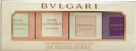 Bvlgari Miniatures Gift Set 5ml Rose Goldea Blossom Delight EDP + 5ml Rose Goldea Blossom Delight EDT + 5ml Omnia Crystalline EDT + 5ml Omnia Amethyste EDT