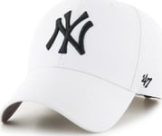 47 Brand 47 Brand New York Yankees Mvp Cap B-Mvp17wbv-Whf Vit En Storlek