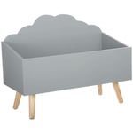 Atmosphera Créateur D'intérieur - Coffre enfant Nuage gris 58x28cm