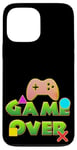 Coque pour iPhone 13 Pro Max Game Over Vintage Retro Jeux Vidéo Gaming