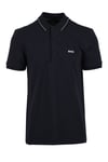 BOSS Green Mens Paule 4 Polo Shirt Dark Blue - Size X-Large