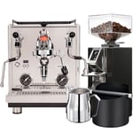 Profitec Drive Inkl. Eureka Mignon Libra Krom/Matt Svart Espressokvarn