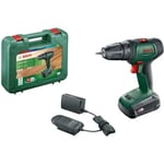 Perceuse-visseuse 2 vitesses sans-fil Bosch UniversalDrill 18V avec une batterie