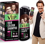 5  in  1  Hair  Colour  Shampoo  Base  Hair  Color  Shampoo ,  Brown  180Ml  Bro