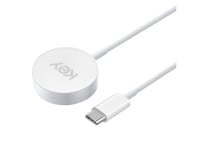 KEY Power ladekabel USB-C til Apple Watch 1m