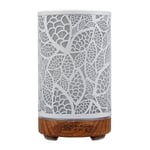 Diffuseur d'arômes avec lumières LED,parfum de pièce,humidificateur d'huiles essentielles,cuir chevelu,appareils ménagers intelligents,brumisateur,décor de pièce coloré - Type A-deep wood grain-EU