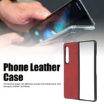 Leather Hard Case For Samsung Z Fold 3 Mobile Phone Anti Scratch Shoc BST