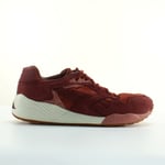 Puma Trinomic XS 850 Burgundy Synthetic Mens Lace Up Trainers 357032 04 - Red - Size UK 6