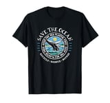 Whale Conservation - Save The Ocean Humpback Whale Lover T-Shirt