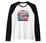 New Years Eve Party Family Matching 2025 Happy New Year 2025 Raglan Baseball Tee