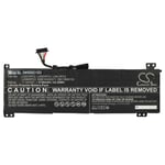 vhbw Batterie compatible avec Lenovo IdeaPad Gaming 3 15ach6, 15ihu6 ordinateur portable (3750mAh, 11,55V, Li-polymère)