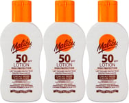 Malibu SPF50 100ml l Sunscreen l High Protection l Travel Size X 3