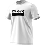 Adidas Men Core Box Graphic 1 T-Shirt - White/White, X-Large