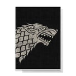 Game of Thrones House Stark Greetings Card - Standard Card