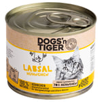 økonomipakke Dogs'n Tiger senior Cat 12 x 200 g – Kylling