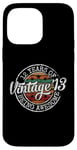 iPhone 14 Pro Max Vintage 2013 Bday Stamp 12th Birthday Gifts 12 Year Old Case