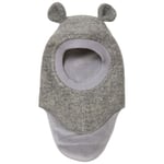 Huttelihut Balaclava Ears Wool Medium Grey Melange | Grå | 12-24 months