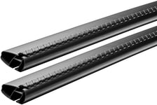 MontBlanc Xplore Lasthållarrör 106 cm - 6615/776615 - Svart 2-pack