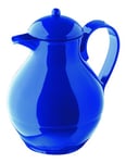 Helios Nostalgie Bouteille Isotherme en Plastique Bleu foncé 1 l