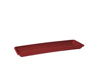 Artevasi Soucoupe Rectangulaire Venezia 50 cm Rouge Foncé