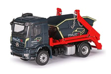 CONRAD - Camion porteur avec benne déposable aux couleurs PRAJO - MERCEDES Ar...