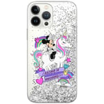 ERT GROUP Coque de téléphone Portable pour Apple Iphone 6/7 / 8 Original et sous Licence Officielle Disney Motif Minnie 035, avec Effet de débordement de Paillettes